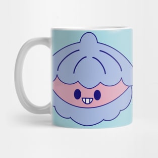 Kawaii Cute Smiley Shellfish Mug